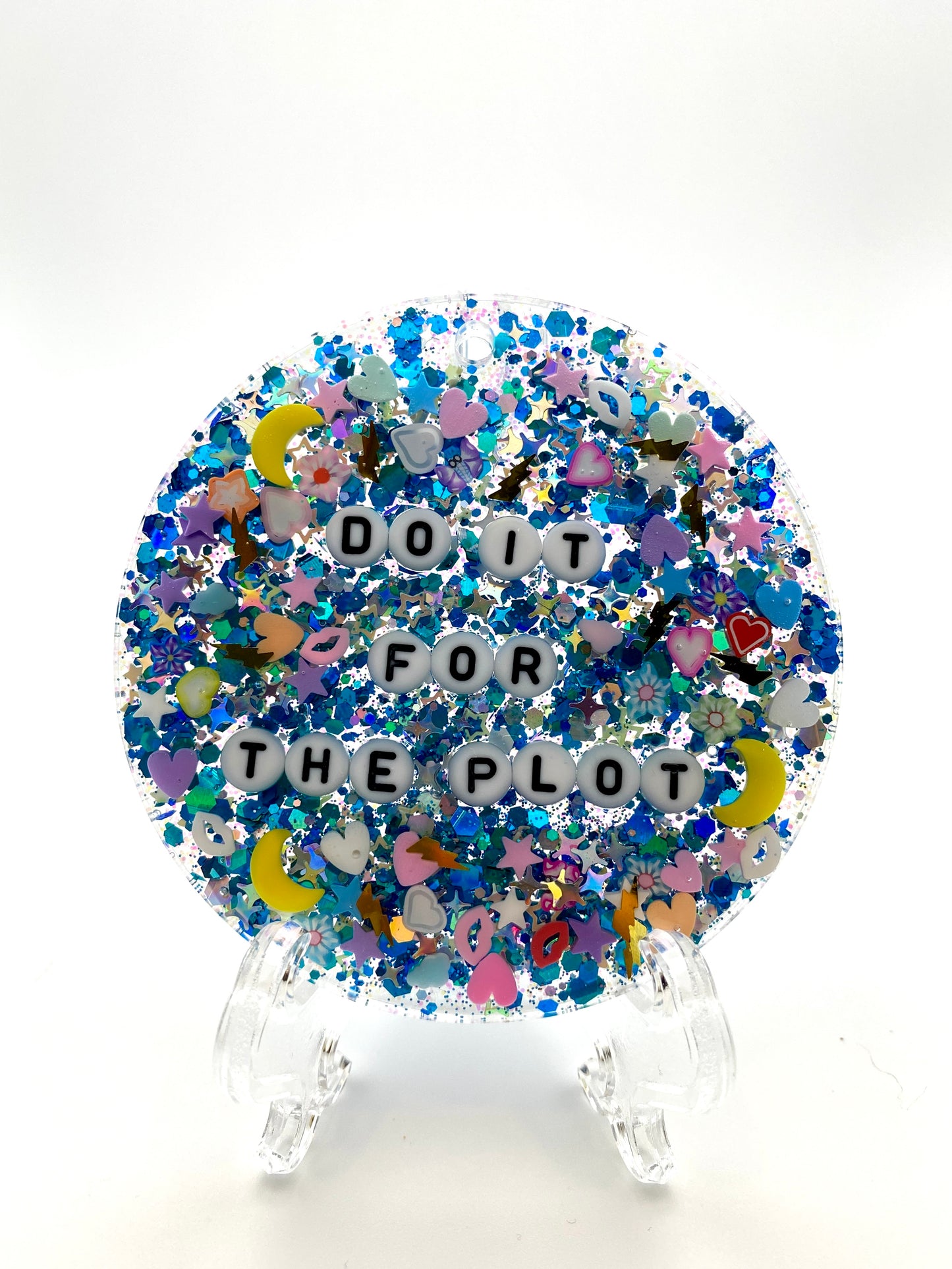 Do It For The Plot PRE-ORDER - 3 Inch Round Blue