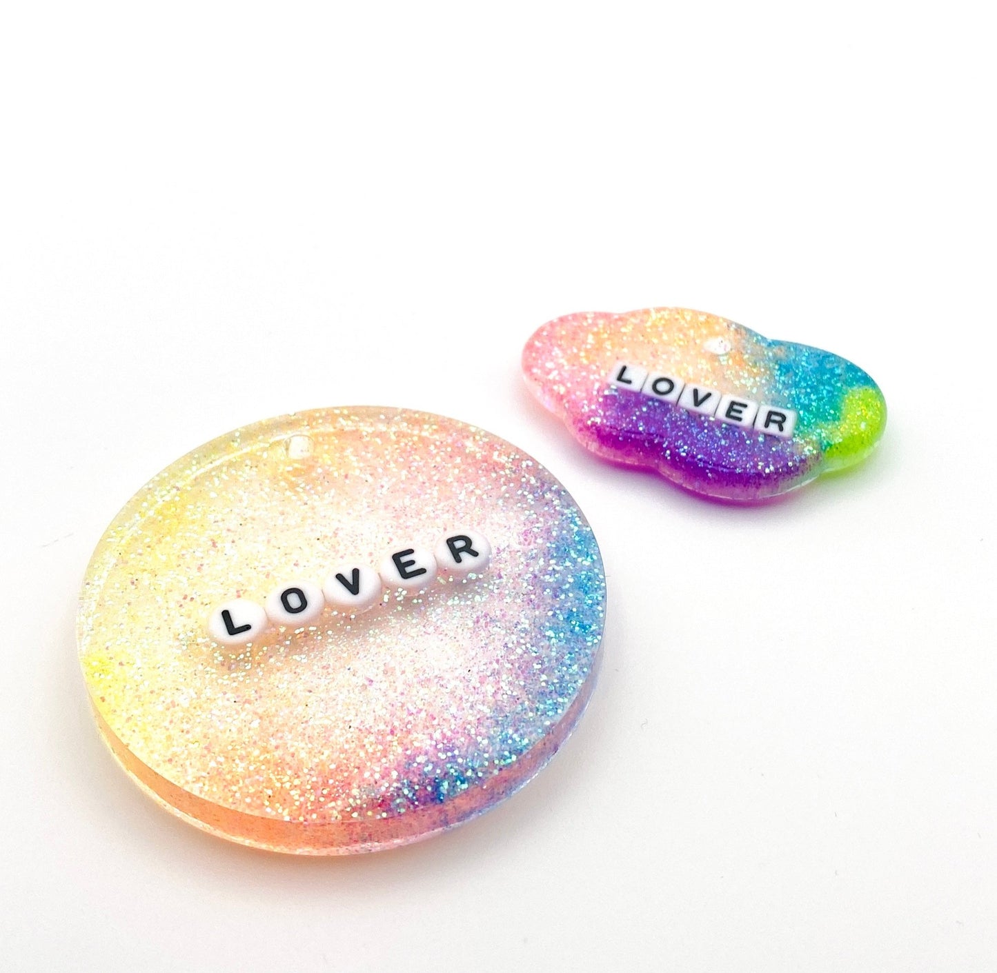 Lover Keychain - 2.25 Inch Round