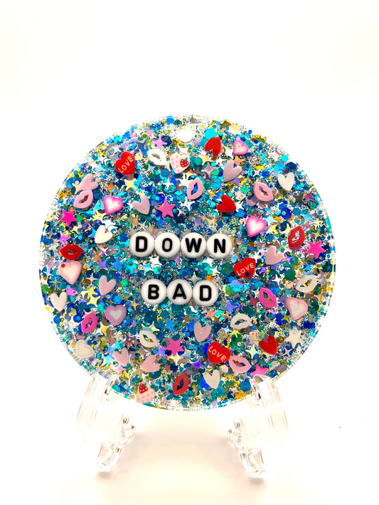 Down Bad PRE-ORDER - 3 Inch Round Turquoise