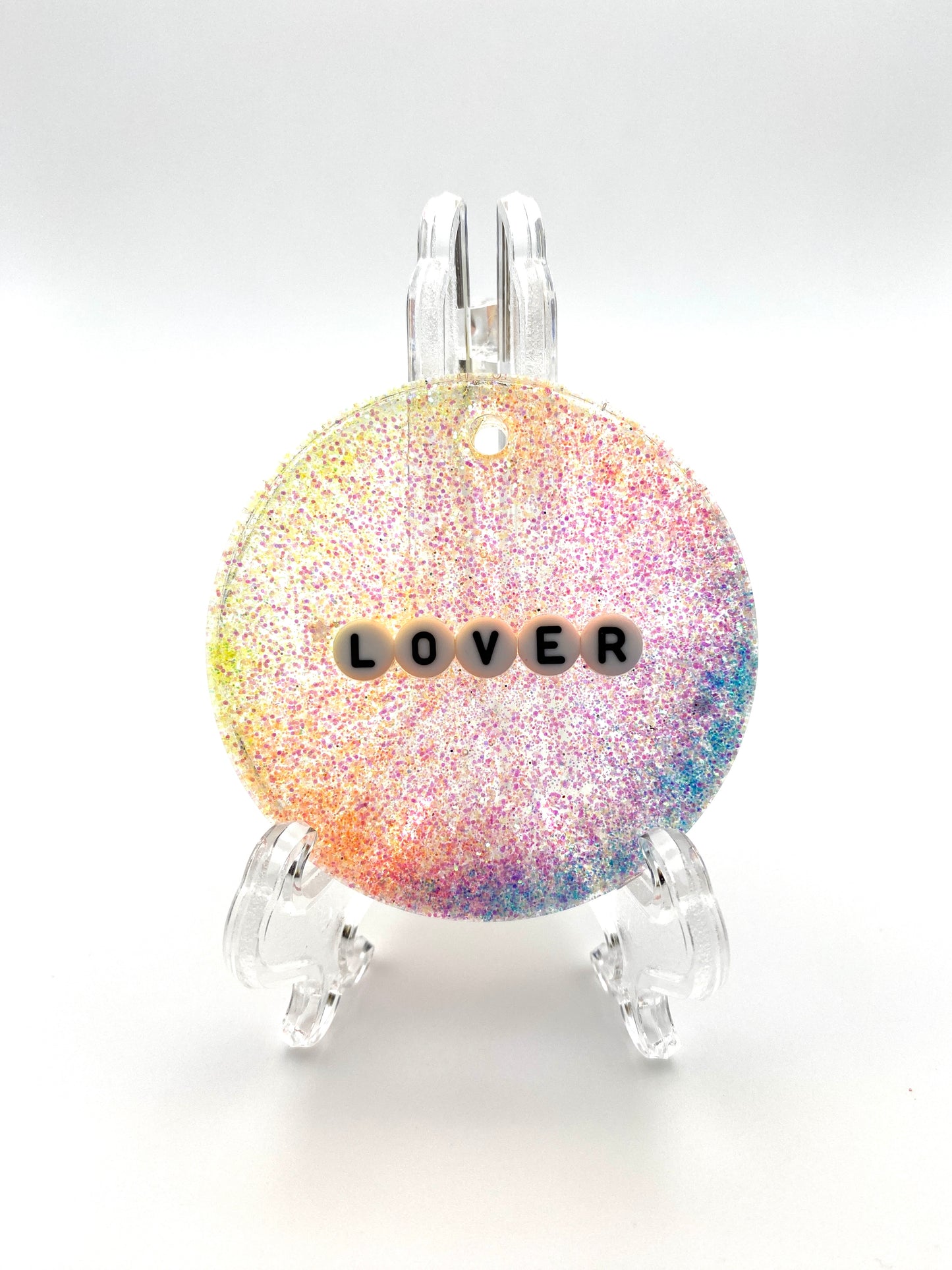 Lover Keychain - 2.25 Inch Round